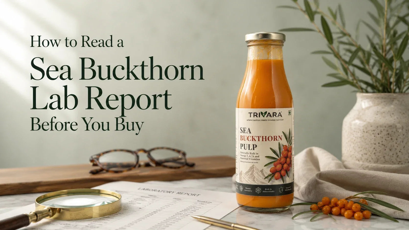 How to Read a Sea Buckthorn Lab Report Before You Buy