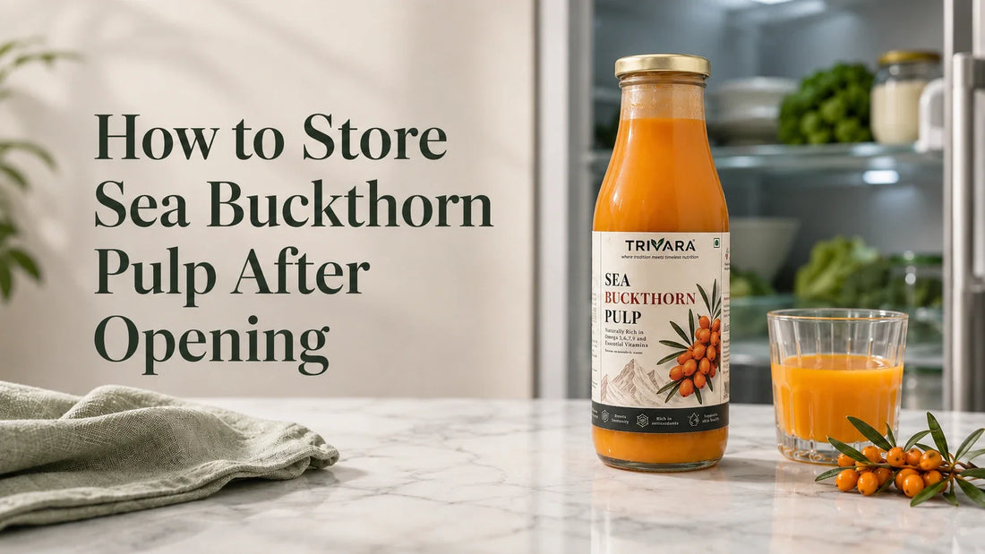 How to Store Sea Buckthorn Pulp After Opening