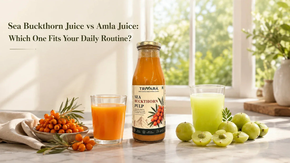 Sea Buckthorn Juice vs Amla Juice: Which One Fits Your Daily Routine?