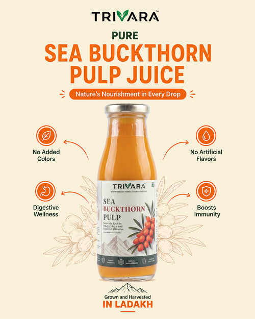 Sea Buckthorn Pulp - 300ml · 30 daily servings