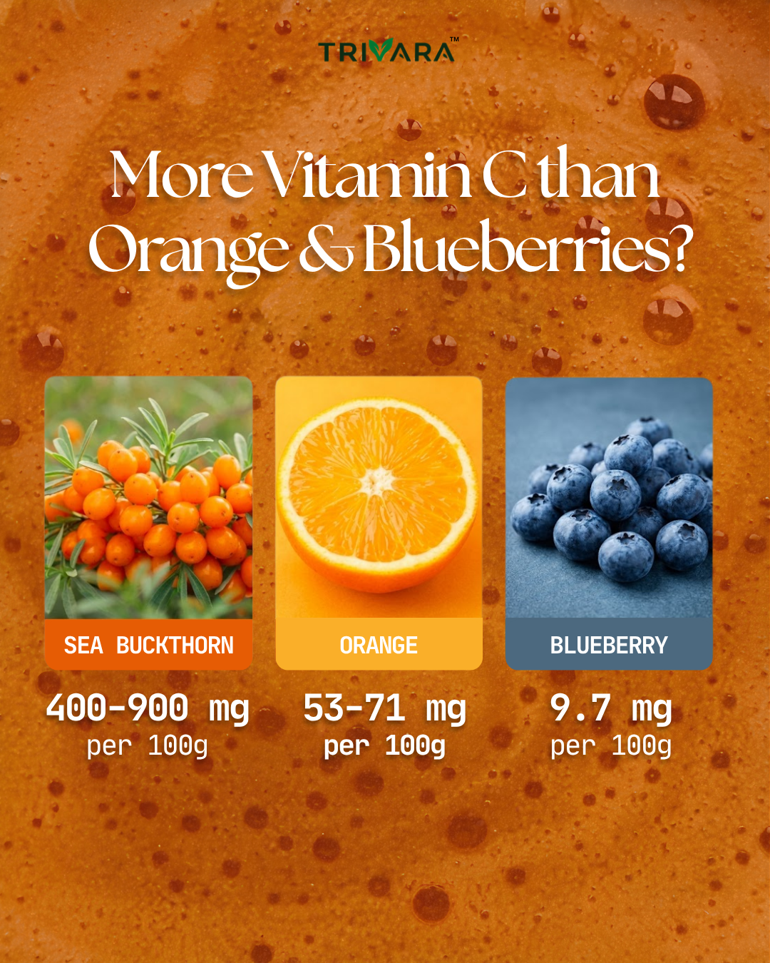 Sea Buckthorn Pulp - 300ml · 30 daily servings