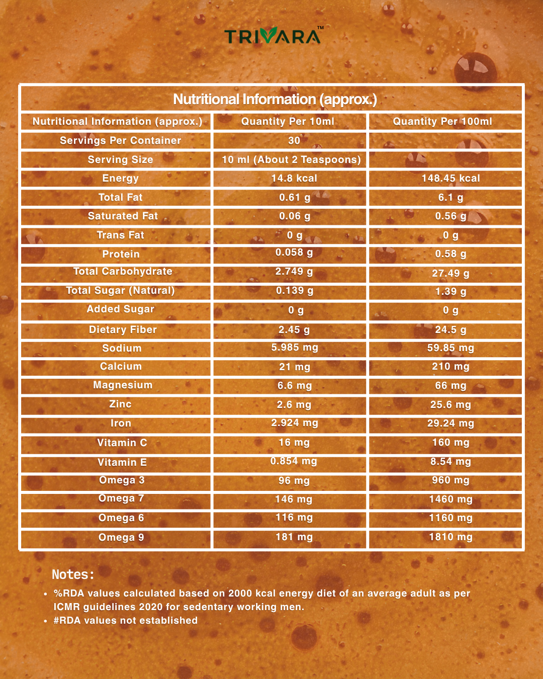 Sea Buckthorn Pulp - 300ml · 30 daily servings